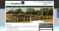 Desktop Screenshot of lincs-fencing.co.uk